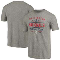 Washington Nationals Cooperstown Collection Doubleday Tri-Blend T-Shirt - Gray - MLB Sale