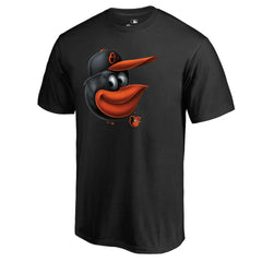 Baltimore Orioles Midnight Mascot Logo T-Shirt - Black - MLB Sale
