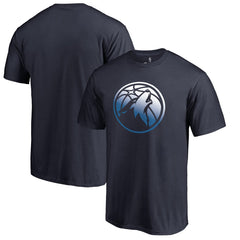 Minnesota Timberwolves Gradient Logo T-Shirt Navy