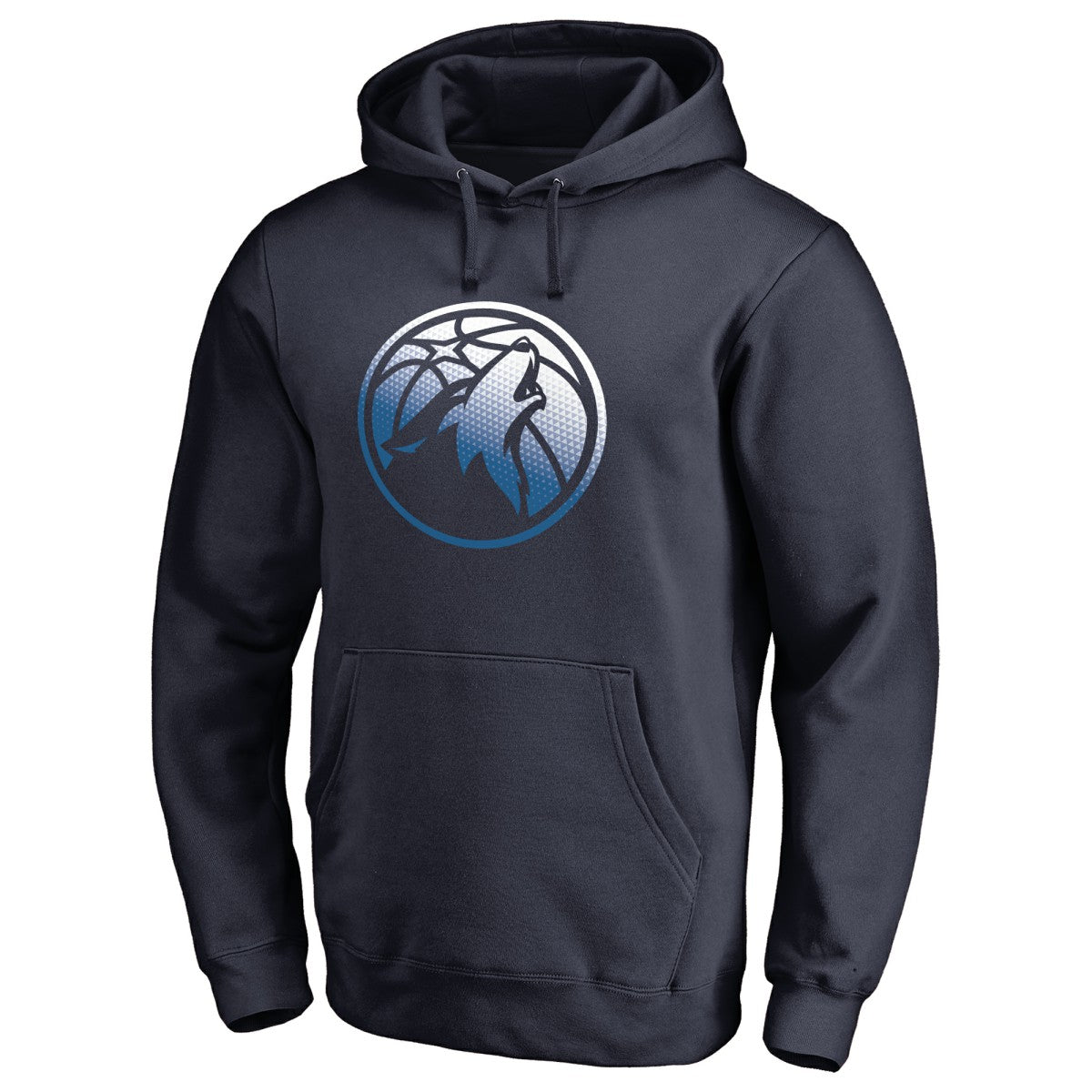 Minnesota Timberwolves Gradient Logo Pullover Hoodie Navy