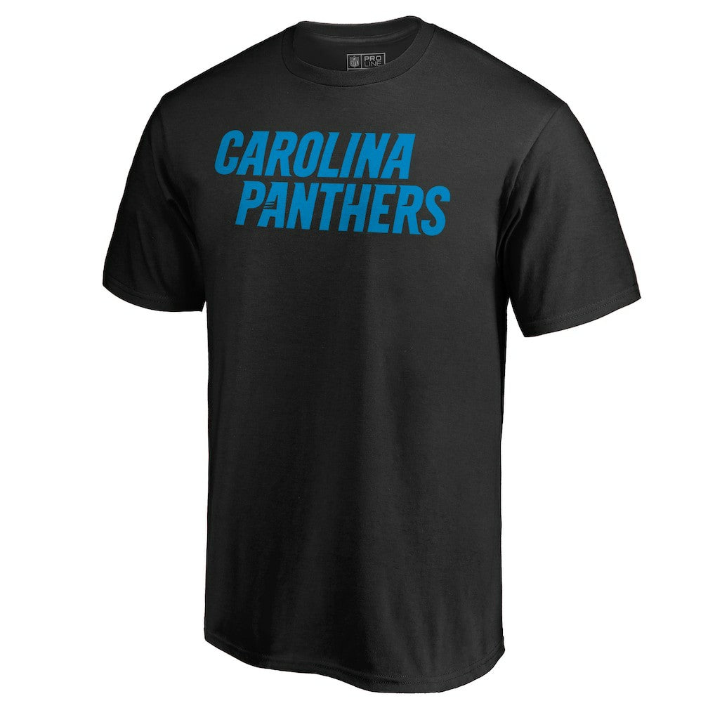 Carolina Panthers Wordmark T-Shirt Black