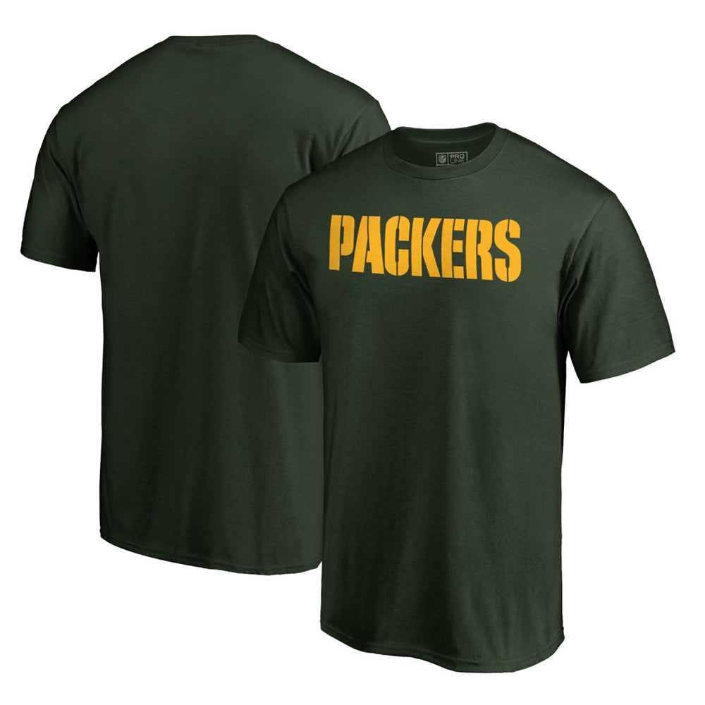 Green Bay Packers Wordmark T-Shirt Green