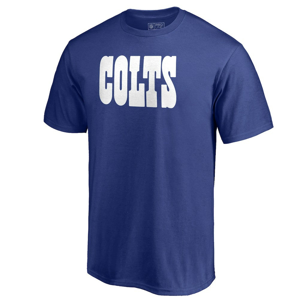 Indianapolis Colts Wordmark T-Shirt Royal