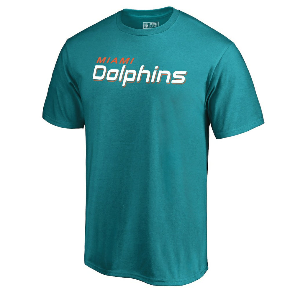 Miami Dolphins Wordmark T-Shirt Aqua