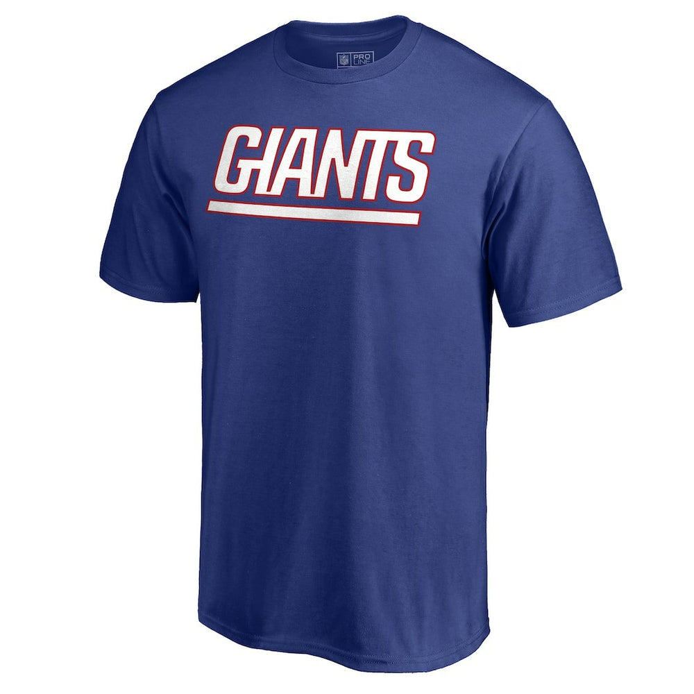 New York Giants Wordmark T-Shirt Royal