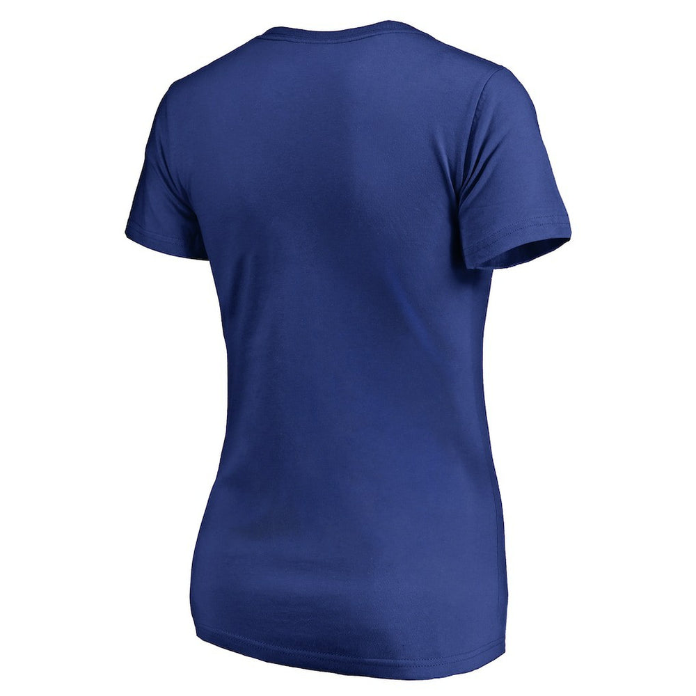 Buffalo Bills Women's Wordmark V-Neck T-Shirt Royal