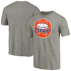 Houston Astros Cooperstown Collection Forbes Tri-Blend T-Shirt - Ash - MLB Lifestyle