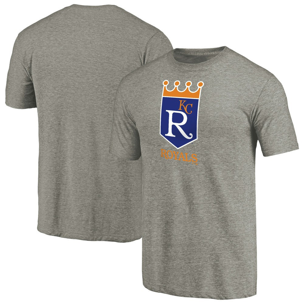 Kansas City Royals Cooperstown Collection Forbes Tri-Blend T-Shirt - Ash - MLB on Sale