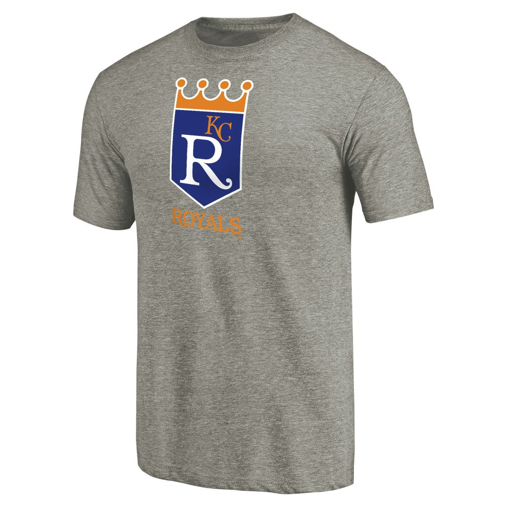 Kansas City Royals Cooperstown Collection Forbes Tri-Blend T-Shirt - Ash - MLB on Sale