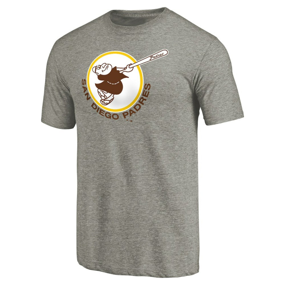 San Diego Padres Cooperstown Collection Forbes Tri-Blend T-Shirt - Ash - MLB Sale