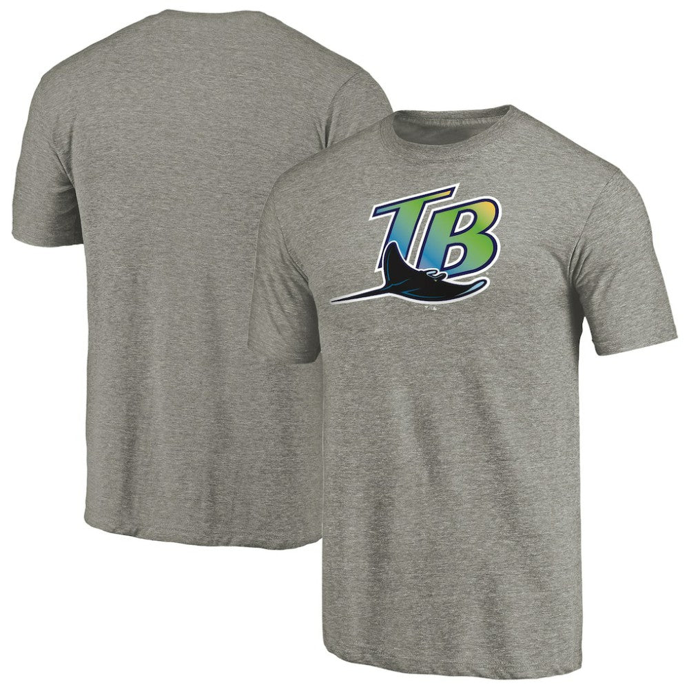 Tampa Bay Rays Cooperstown Collection Forbes Tri-Blend T-Shirt - Ash - MLB Online
