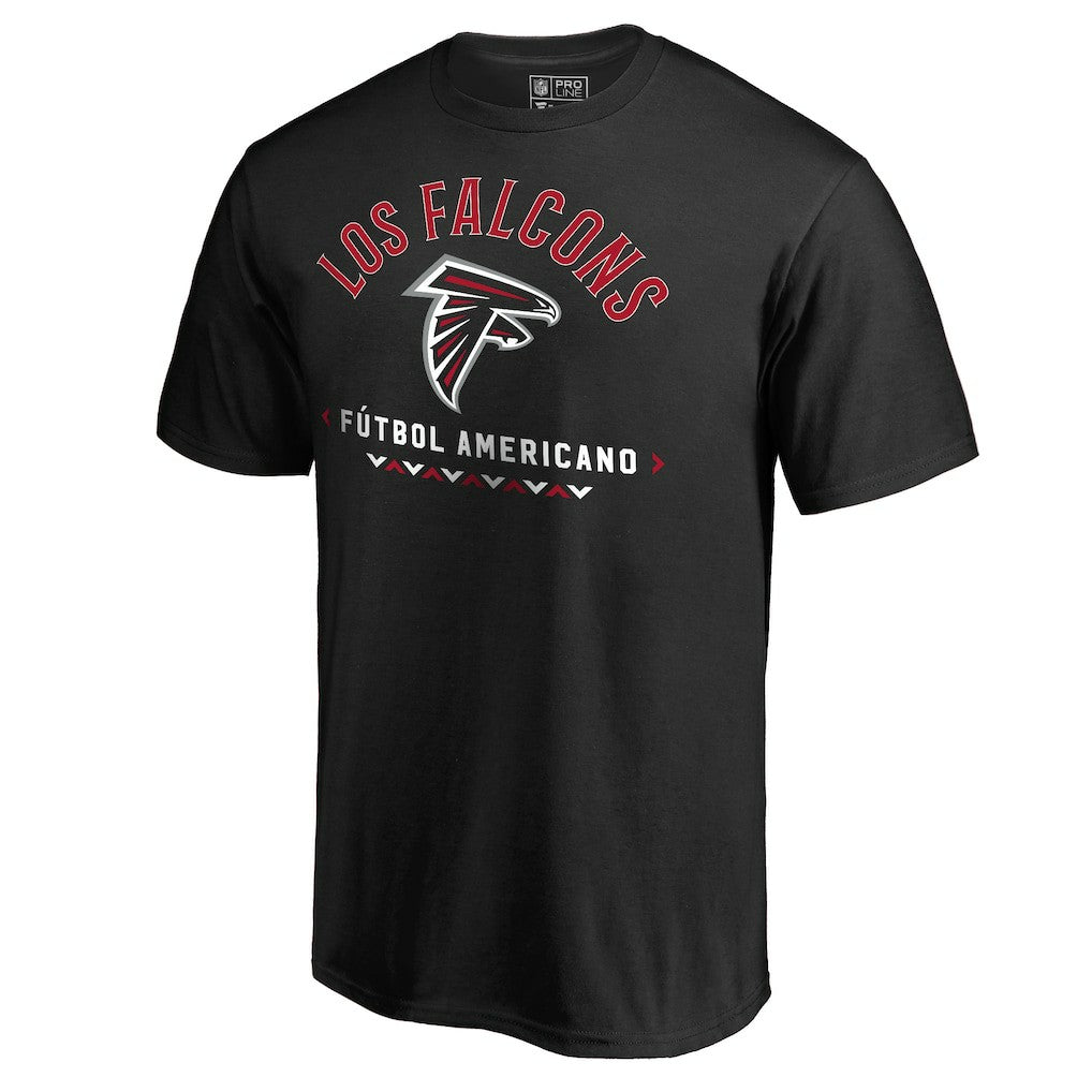 Atlanta Falcons Futbol Americano T-Shirt Black