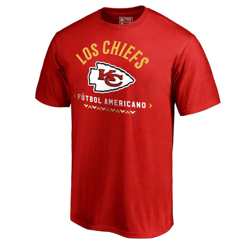 Kansas City Chiefs Futbol Americano T-Shirt Red