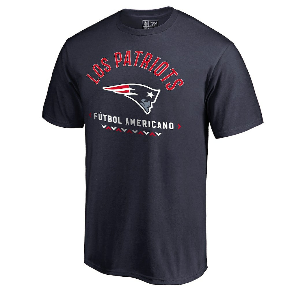 New England Patriots Futbol Americano T-Shirt Navy