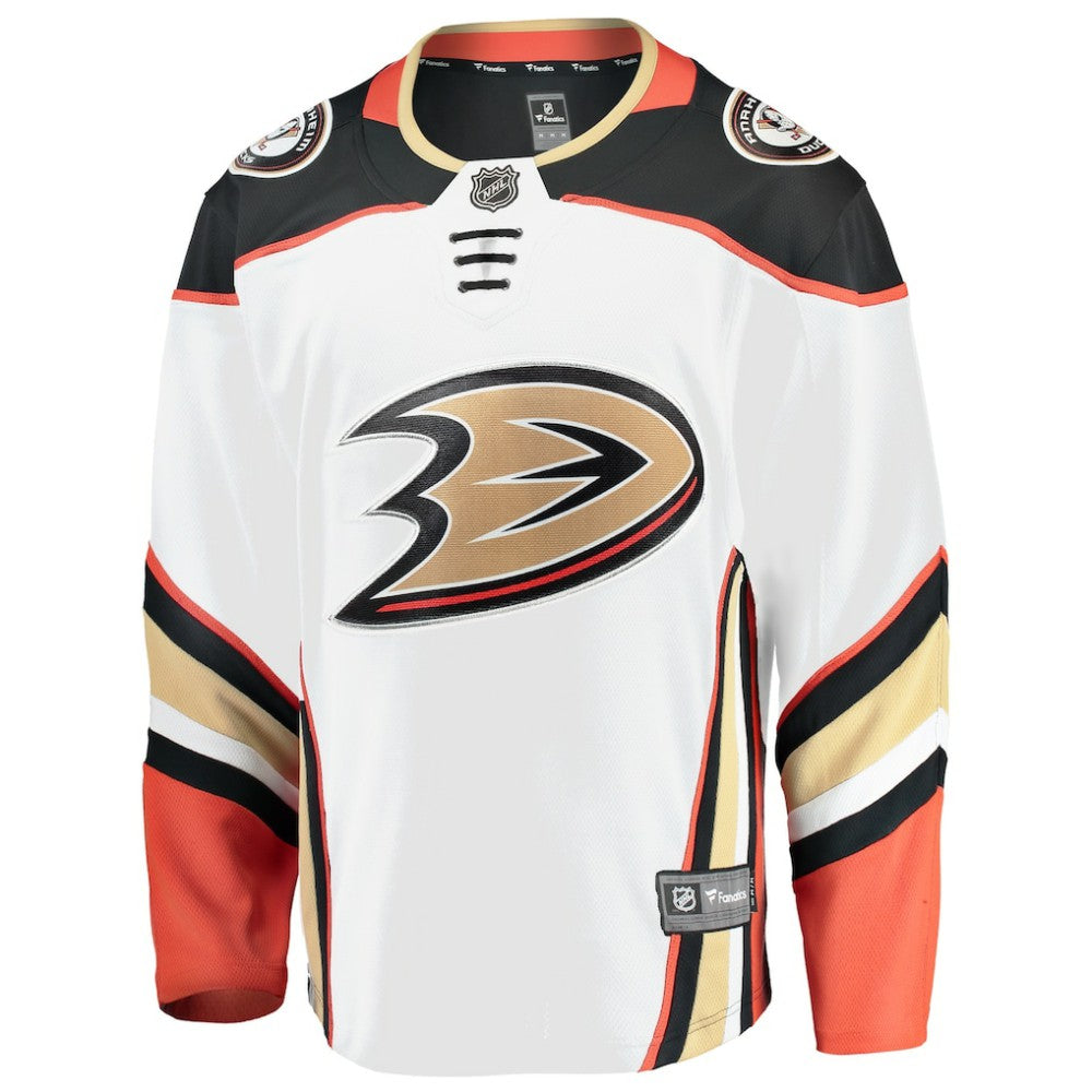 Anaheim Ducks Fanatics Breakaway Away Jersey - White - NHL 2874102
