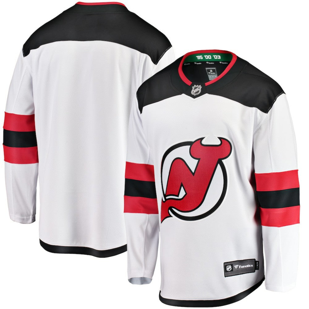 New Jersey Devils Fanatics Breakaway Away Jersey - White - NHL 2874119