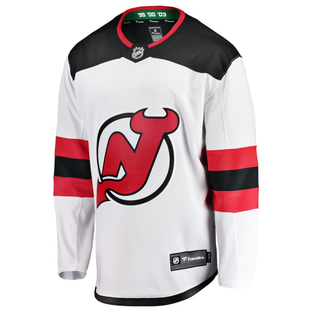 New Jersey Devils Fanatics Breakaway Away Jersey - White - NHL 2874119