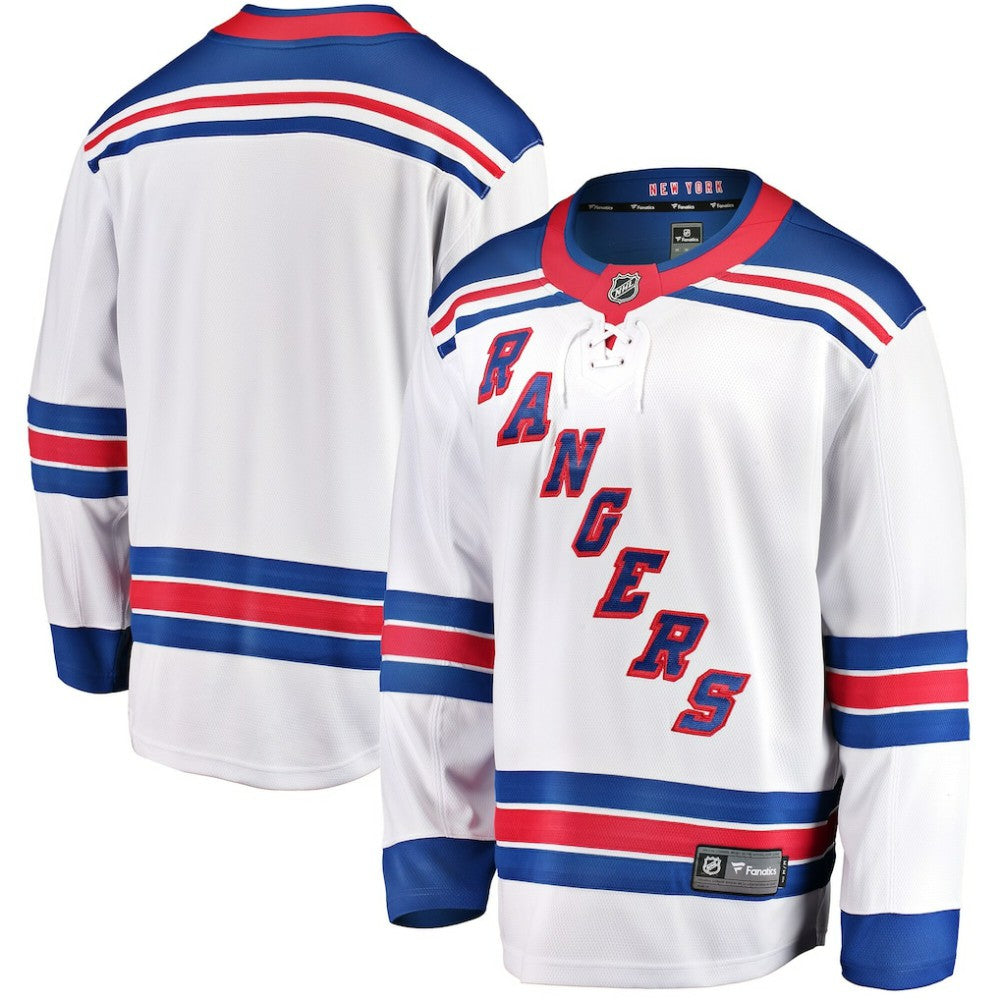 New York Rangers Fanatics Breakaway Away Jersey - White - NHL 2874121