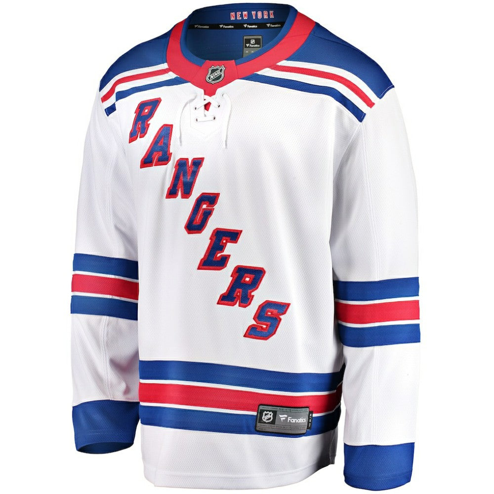 New York Rangers Fanatics Breakaway Away Jersey - White - NHL 2874121