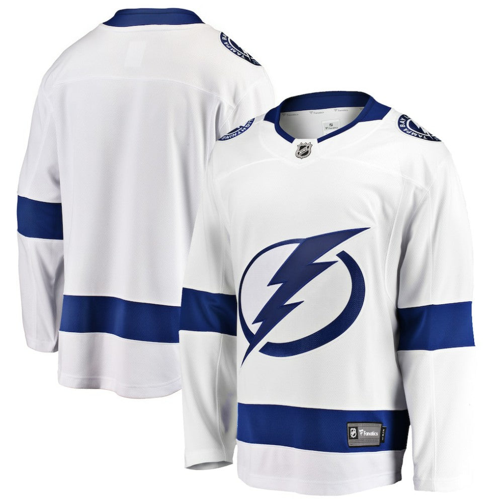 Tampa Bay Lightning Fanatics Breakaway Away Jersey - White - NHL 2874127