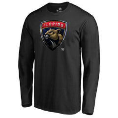 Florida Panthers Midnight Mascot Long Sleeve T-Shirt - Black - NHL 2874745
