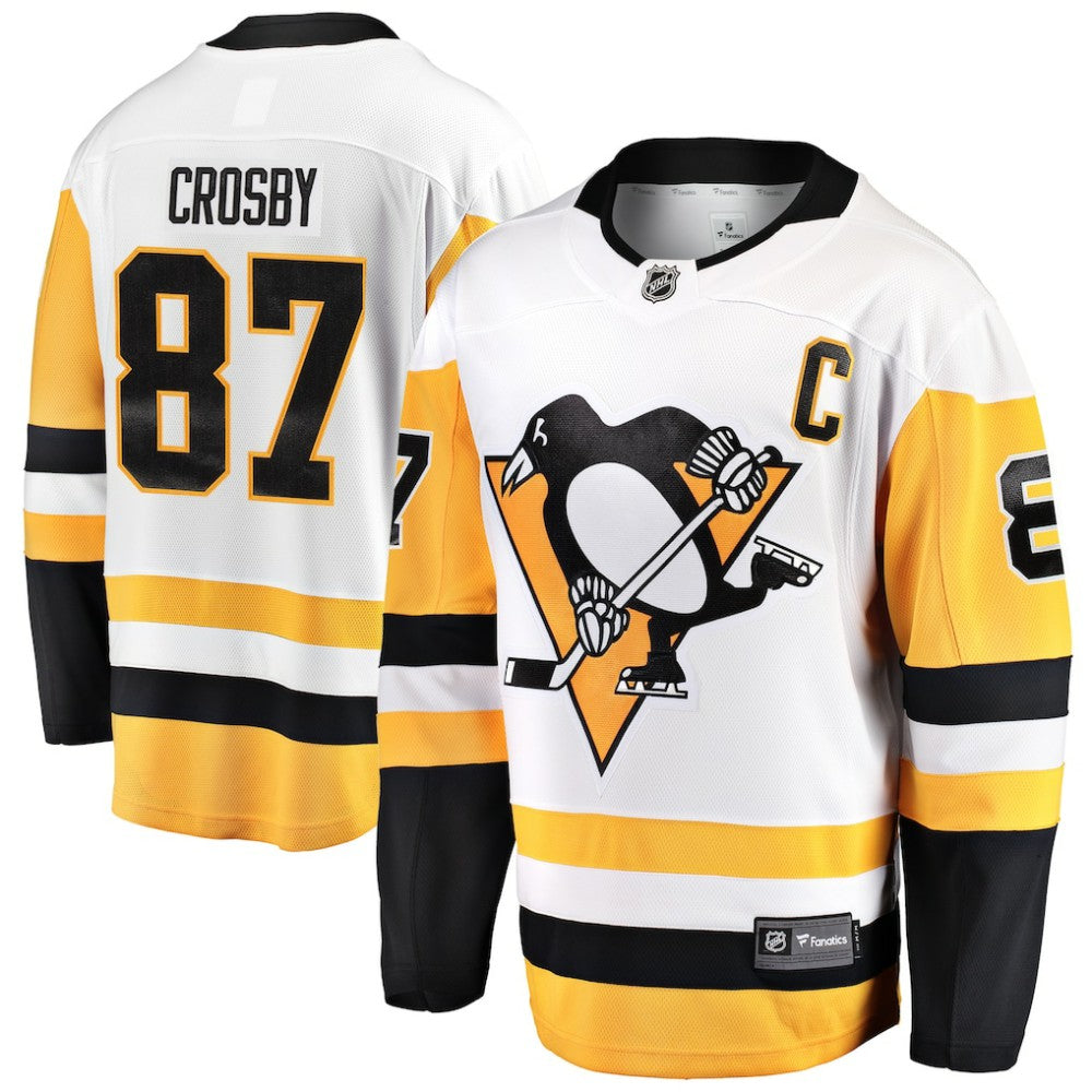 Sidney Crosby Pittsburgh Penguins Fanatics Breakaway Jersey - White - NHL 2876701