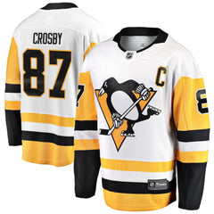 Sidney Crosby Pittsburgh Penguins Fanatics Breakaway Jersey - White - NHL 2876701