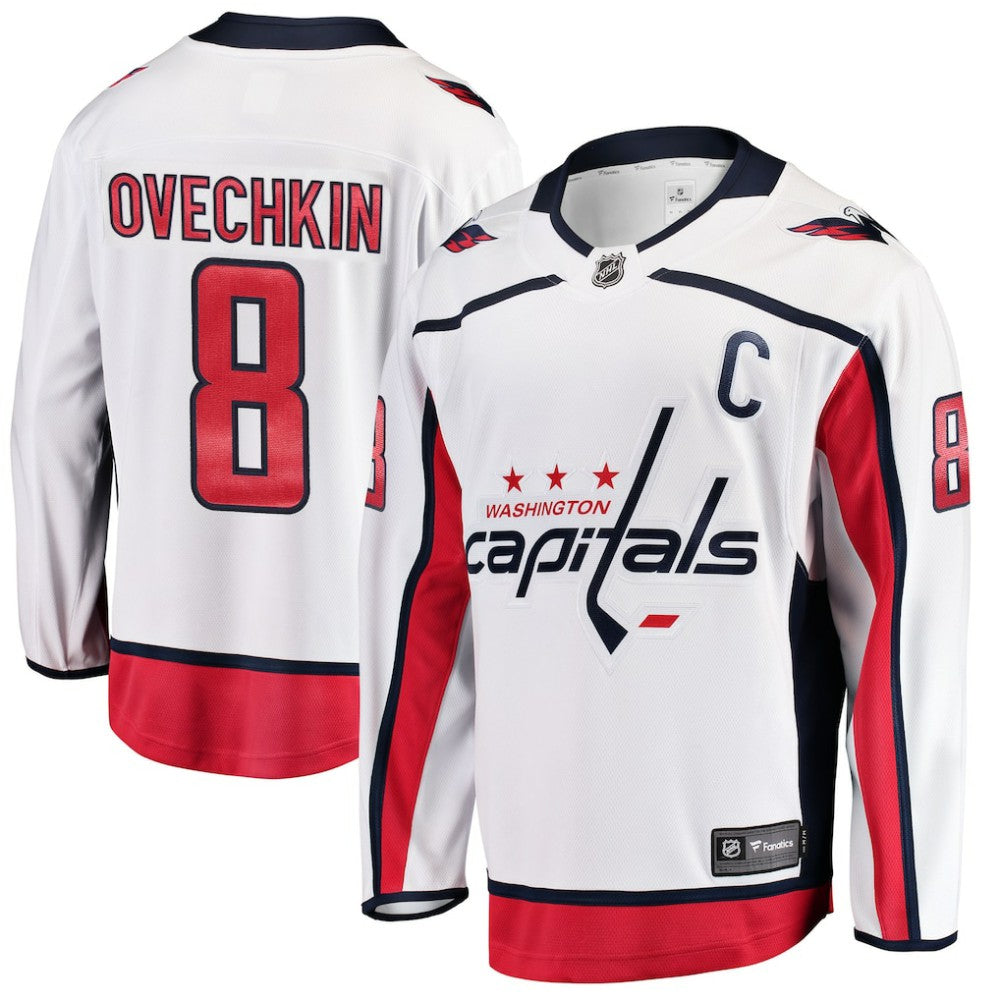 Alexander Ovechkin Washington Capitals Fanatics Breakaway Jersey - White - NHL 2877081