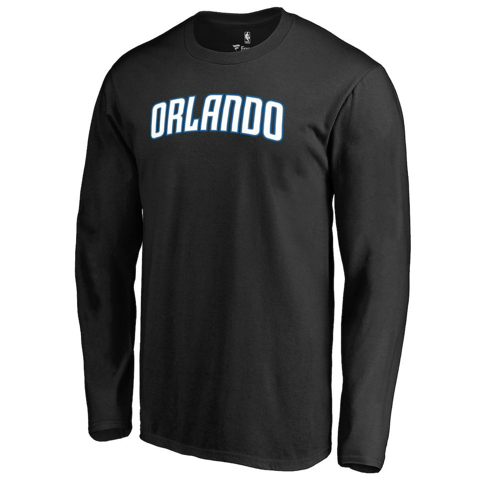 Orlando Magic Alternate Logo Long Sleeve T-Shirt Black