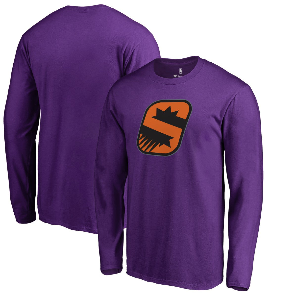 Phoenix Suns Alternate Logo Long Sleeve T-Shirt Purple