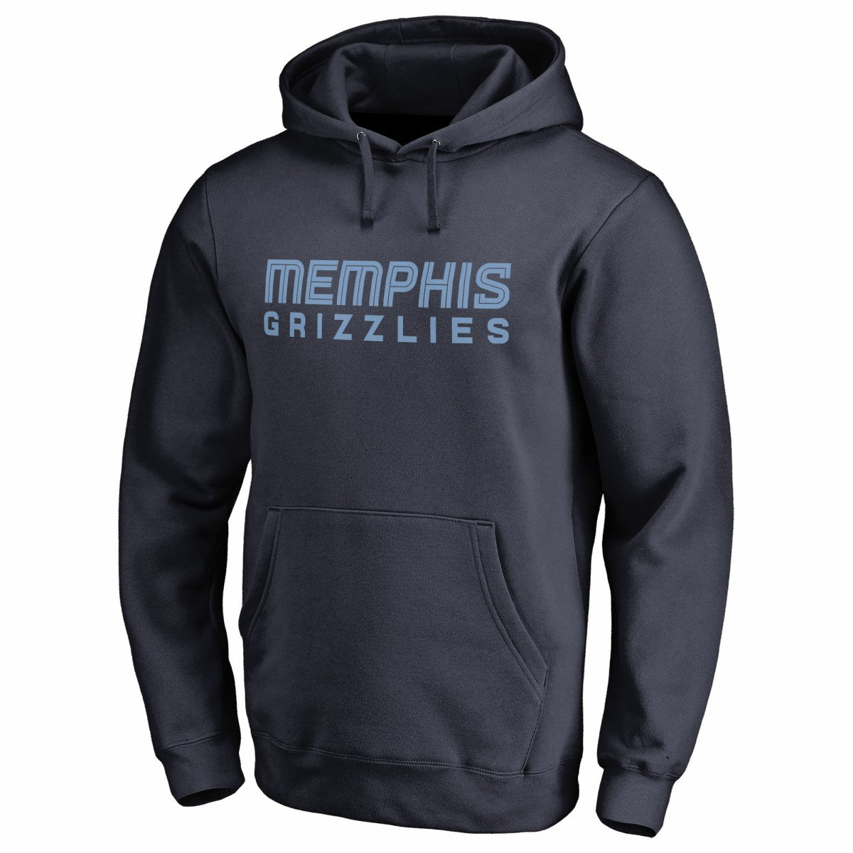 Memphis Grizzlies Wordmark Pullover Hoodie Navy