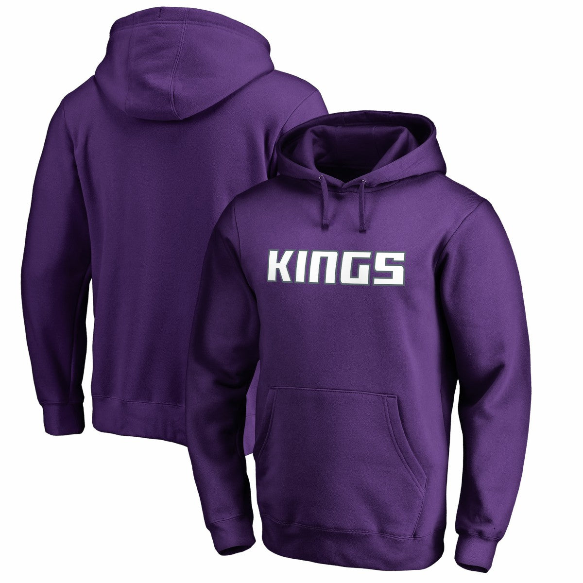 Sacramento Kings Wordmark Pullover Hoodie Purple