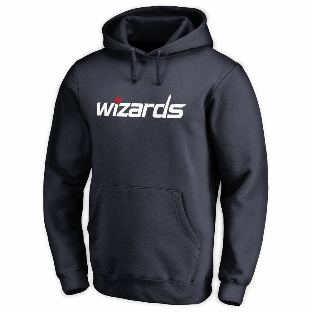 Washington Wizards Wordmark Pullover Hoodie Navy