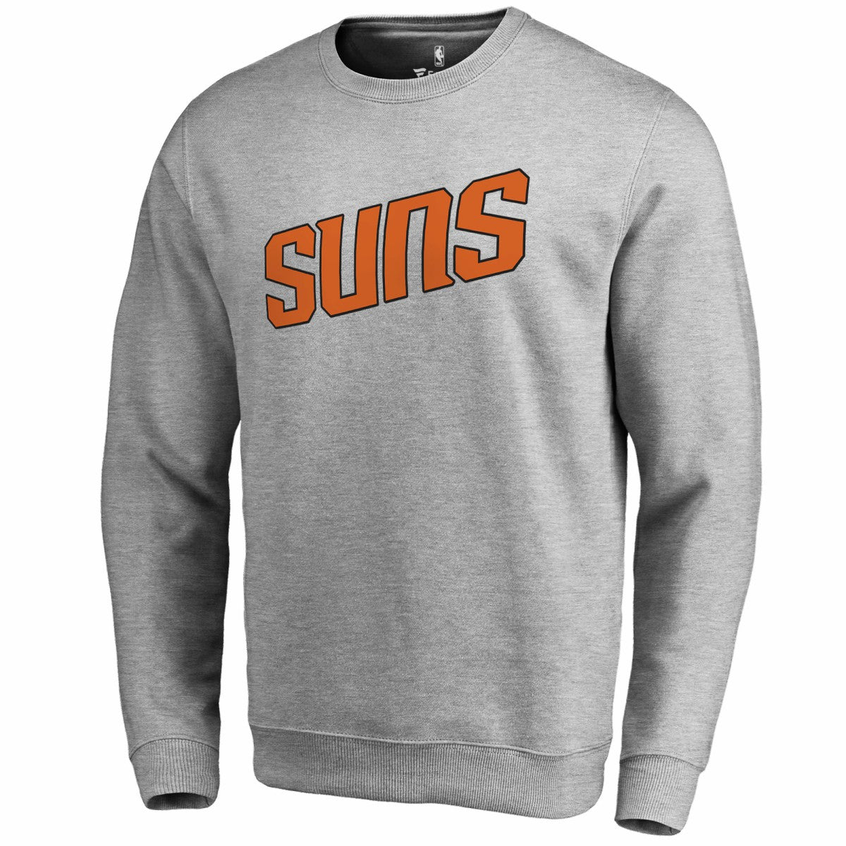 Phoenix Suns Wordmark Pullover Sweatshirt Heathered Gray