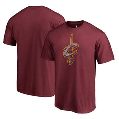 Cleveland Cavaliers Static Logo T-Shirt Wine