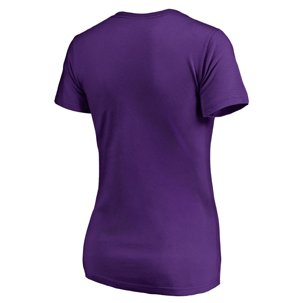 Sacramento Kings Women's Static Logo V-Neck T-Shirt Purple