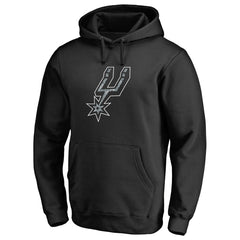 San Antonio Spurs Static Logo Pullover Hoodie Black