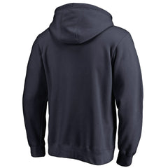 Chicago Bears Splatter Logo Pullover Hoodie Navy