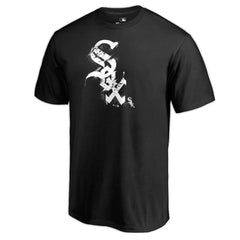 Chicago White Sox Splatter Logo T-Shirt - Black - MLB on Sale