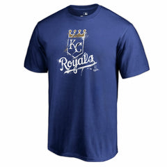Kansas City Royals Splatter Logo T-Shirt - Royal - MLB Lifestyle