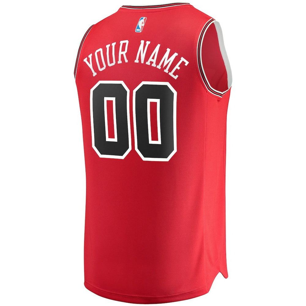 Chicago Bulls Fast Break Custom Replica Jersey Red for sale Icon Edition | Fanatics for sale