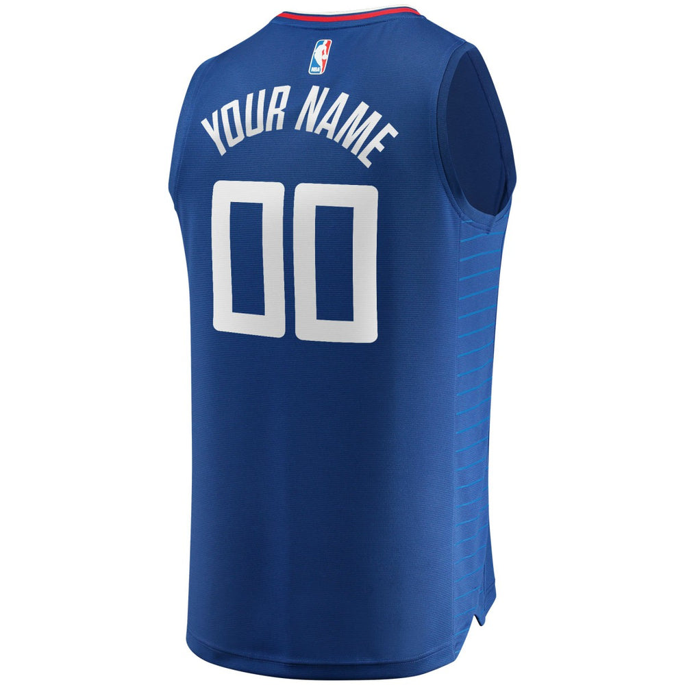LA Clippers Fast Break Custom Replica Jersey Royal Icon Edition | Fanatics online