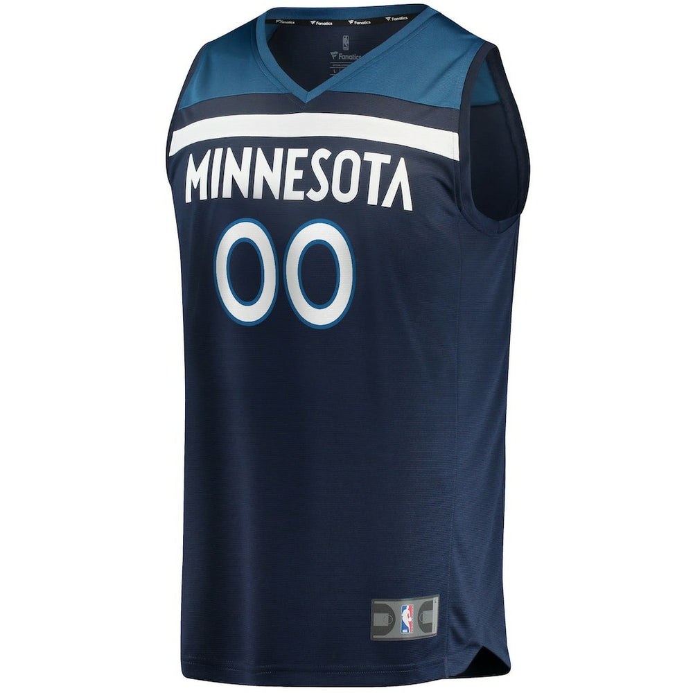 Minnesota Timberwolves Fast Break Custom Replica Jersey Navy Icon Edition | Fanatics discount