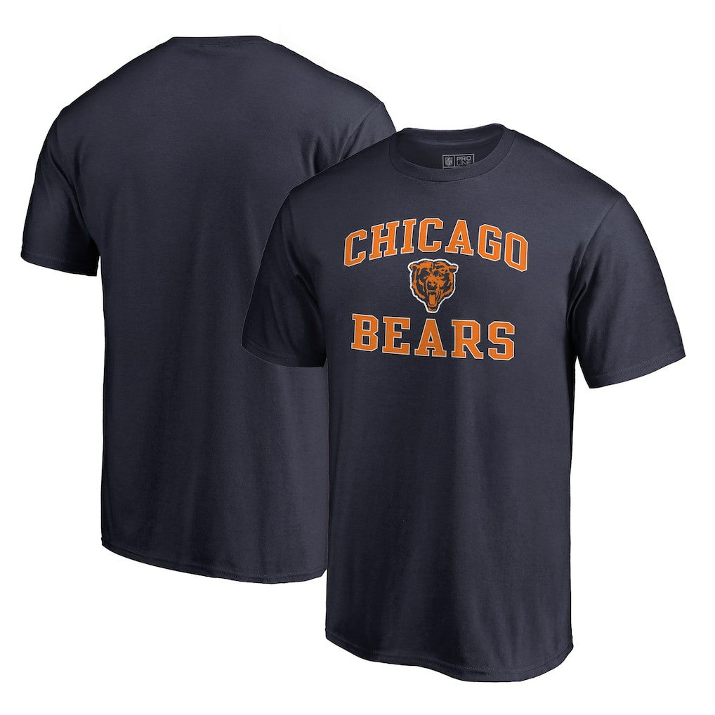 Chicago Bears Vintage Collection Victory Arch T-Shirt Navy