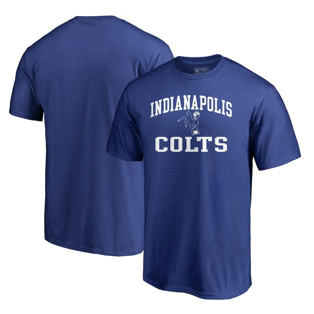 Indianapolis Colts Vintage Collection Victory Arch T-Shirt Royal