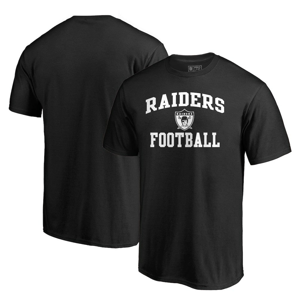 Las Vegas Raiders Vintage Collection Victory Arch T-Shirt Black