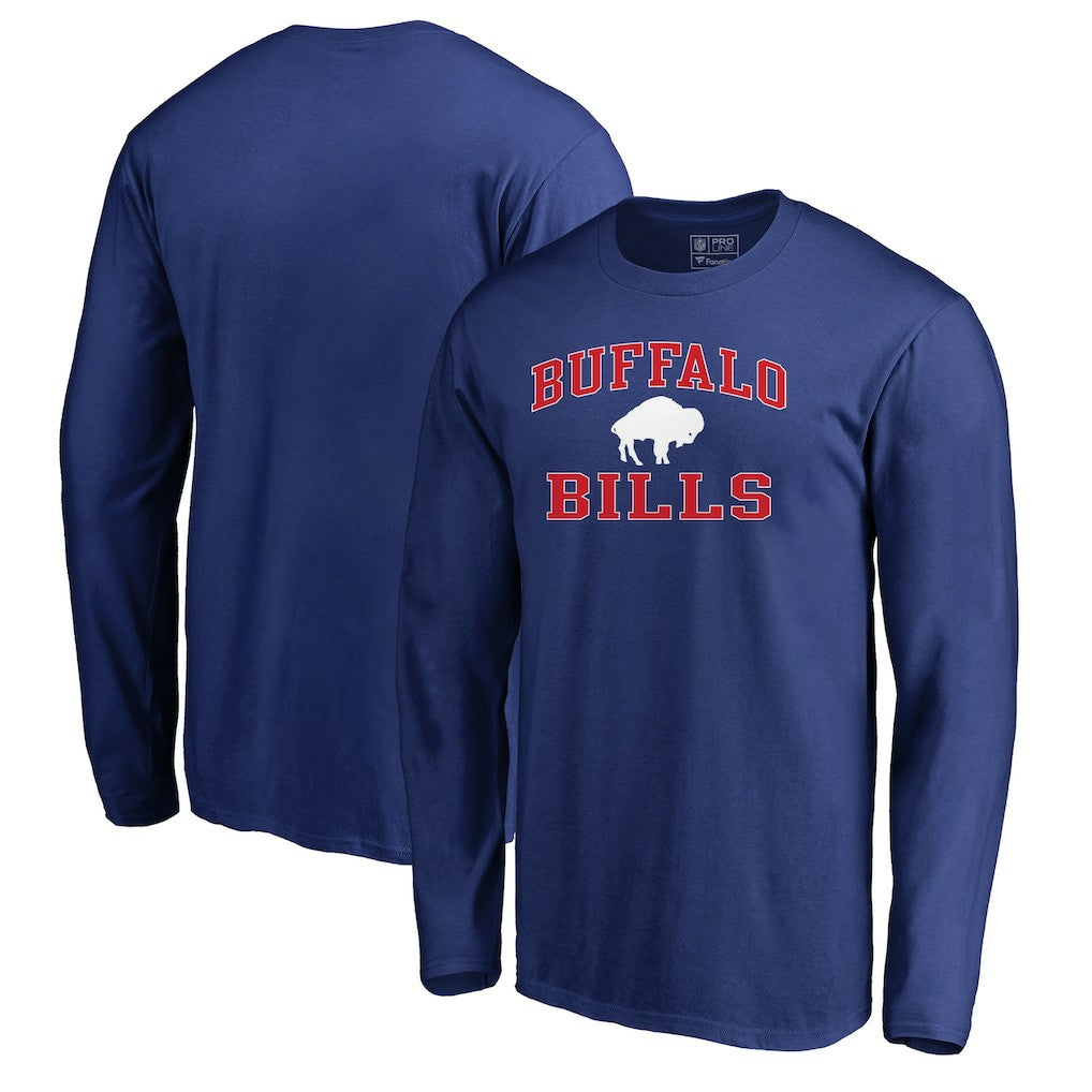 Buffalo Bills Vintage Collection Victory Arch Long Sleeve T-Shirt Royal
