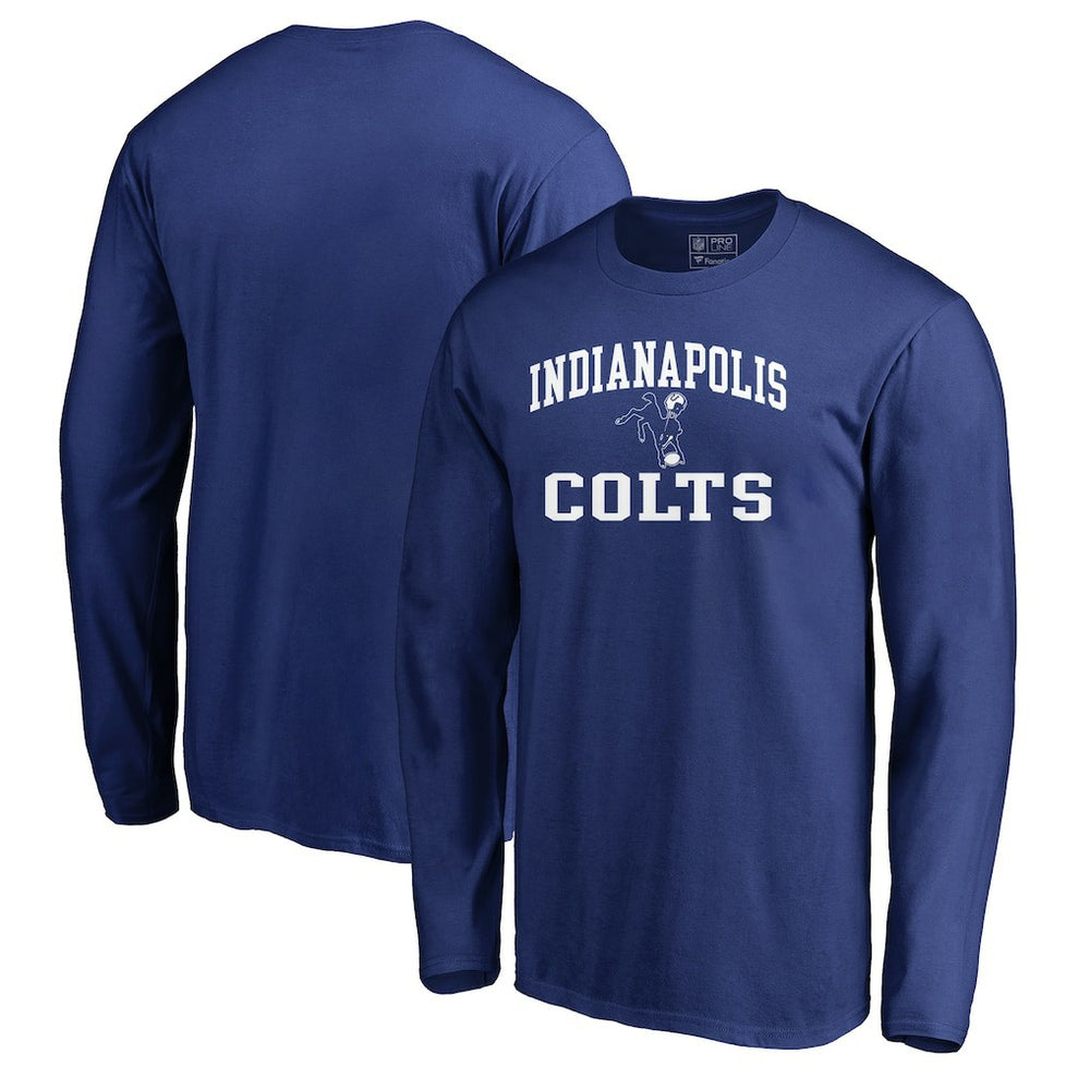 Indianapolis Colts Vintage Collection Victory Arch Long Sleeve T-Shirt Royal