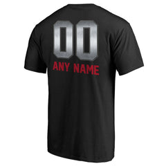 Atlanta Falcons Personalized Midnight Mascot T-Shirt Black