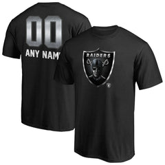 Las Vegas Raiders Personalized Midnight Mascot T-Shirt Black
